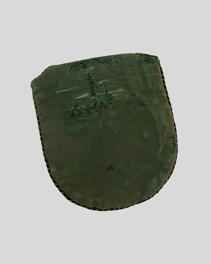 ANTIQUE EMBROIDERED CHURCH OFFERING POUCH