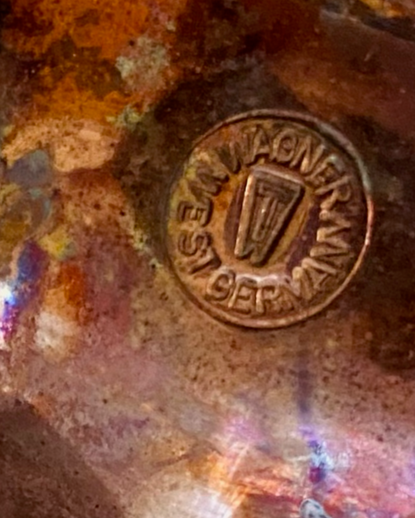 VINTAGE CHRISTIAN WAGNER COPPER FISH MOLD