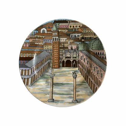 COLLECTIBLE FORNASETTI DECORATIVE PLATE