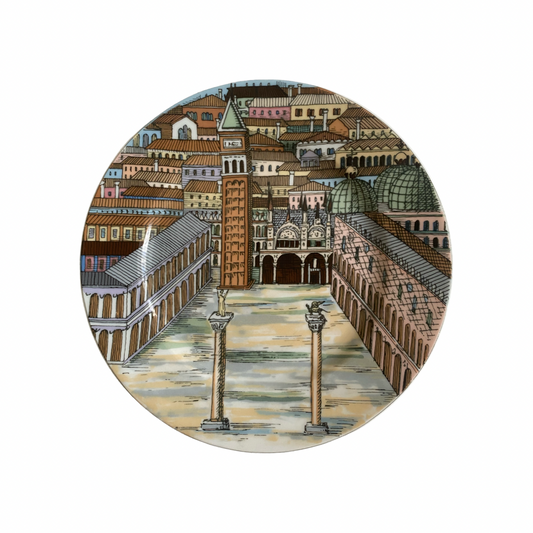 COLLECTIBLE FORNASETTI DECORATIVE PLATE